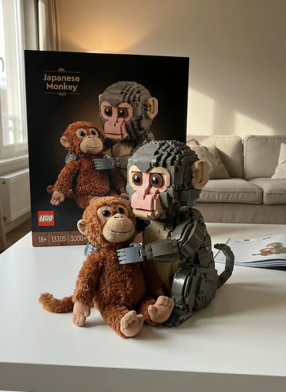 Monkey Plush Set